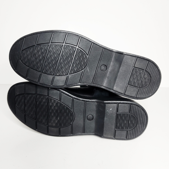 Clarks Unstructured Womens UN ELDA HI Black Suede Waterproof Long Boots Size 6.5 - Picture 7 of 10